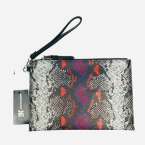 INC Molly Party Pouch Wristlet Handbag Sna…